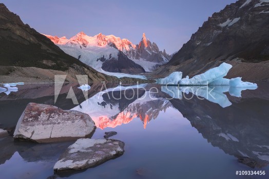 Picture of Mount Torre Fitz Roy at sunrise Los Glaciares National Park